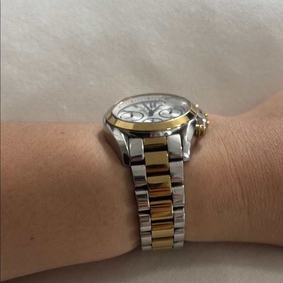 Michael Kors Two-Tone Chronograph Watch - Picture 5 of 9